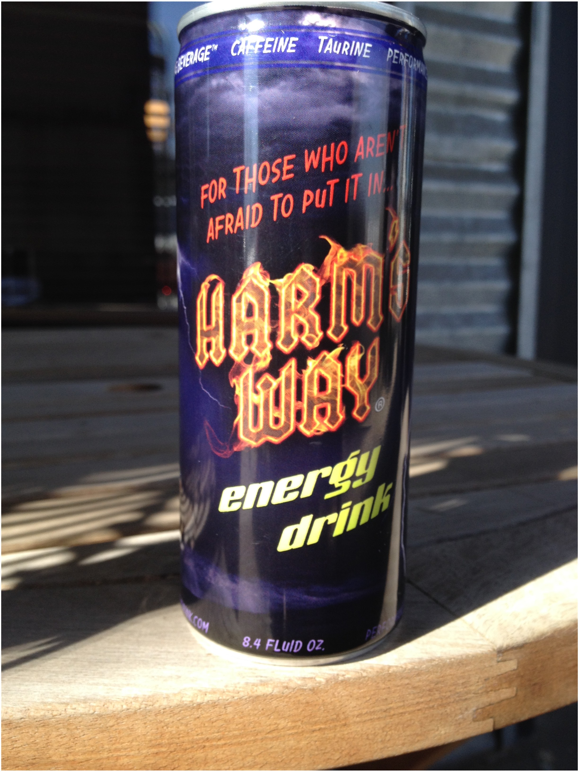 Harms Way Energy Drink