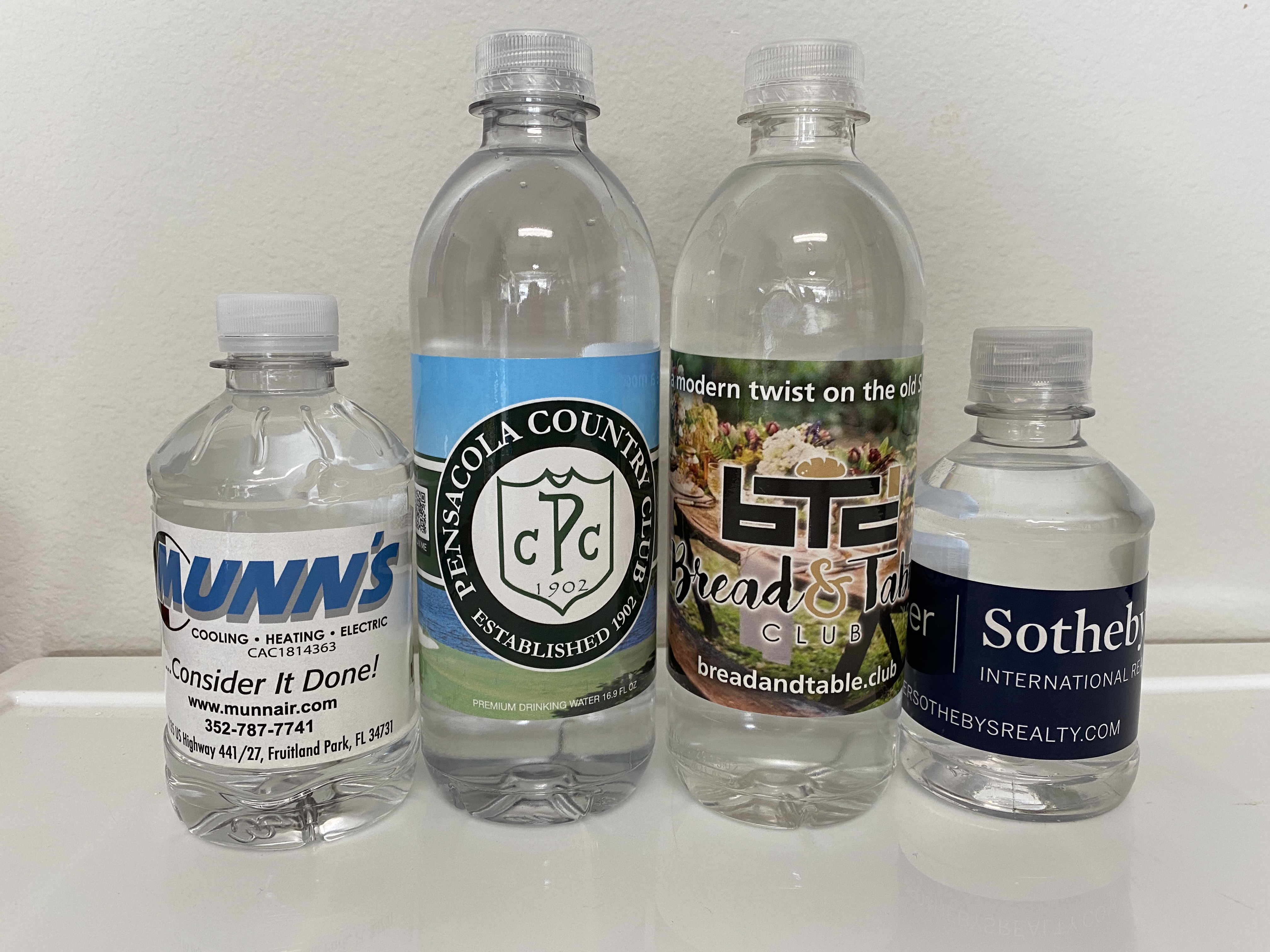 Custom Branded Bottled Waters
